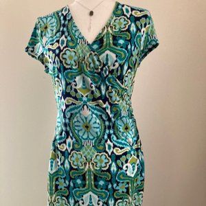 Jones New York Petite, size petite small faux wrap dress